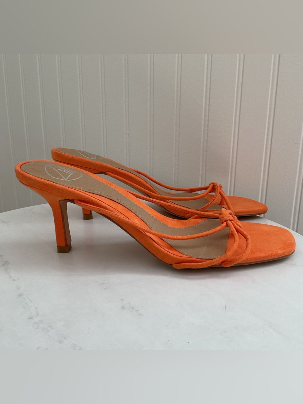 Missguided Strappy Leather Mules Sandal